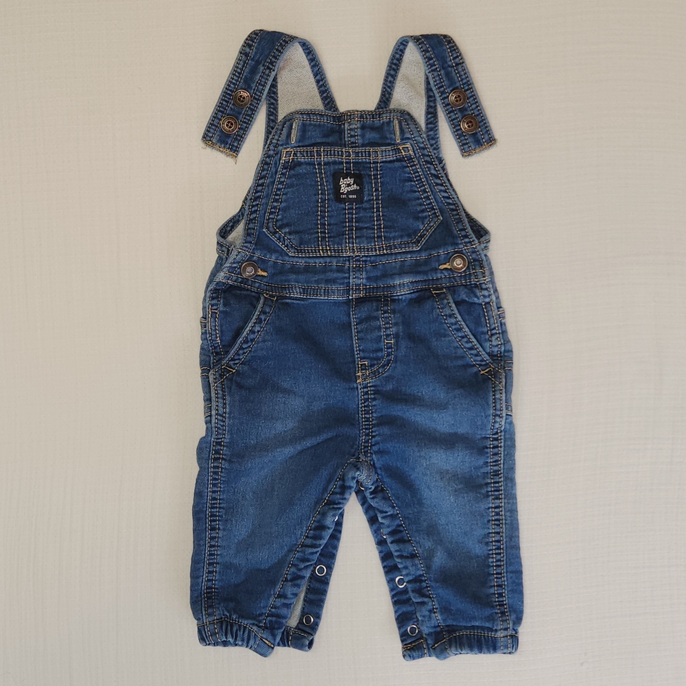 Classic Blue Denim Kids Overalls